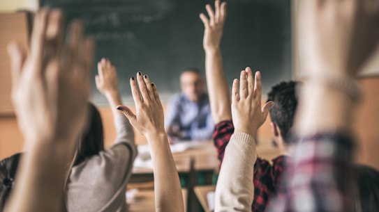 Hands up who’s loving learning … a World Teachers’ Day tribute. 