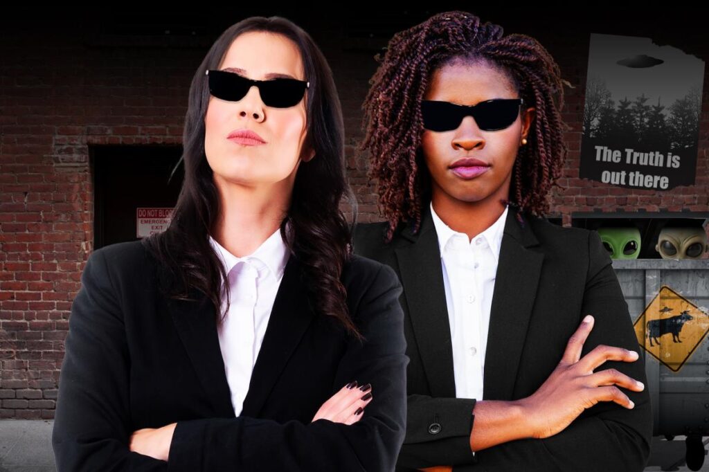 Two feds — called the ‘Alien Girls’ — investigating UFOs at military bases around country Two feds — called the ‘Alien Girls’ — investigating UFOs at military bases around country