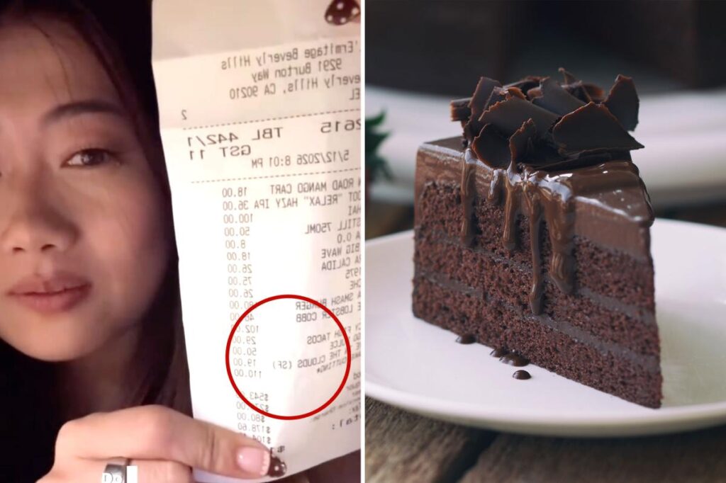 Bougie Beverly Hills restaurant cuts through 0 cake slicing rumor — as they reveal the actual cost