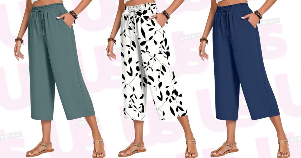 These Flattering Stretchy Pants Stay Cool and Comfortable Even on Hot Days These Flattering Stretchy Pants Stay Cool and Comfortable Even on Hot Days