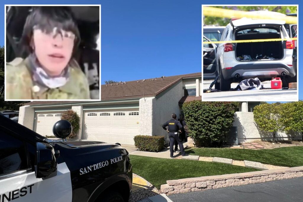 San Diego mosque shooter Caleb Vazquez’s home raided, cops remove bags of evidence San Diego mosque shooter Caleb Vazquez’s home raided, cops remove bags of evidence