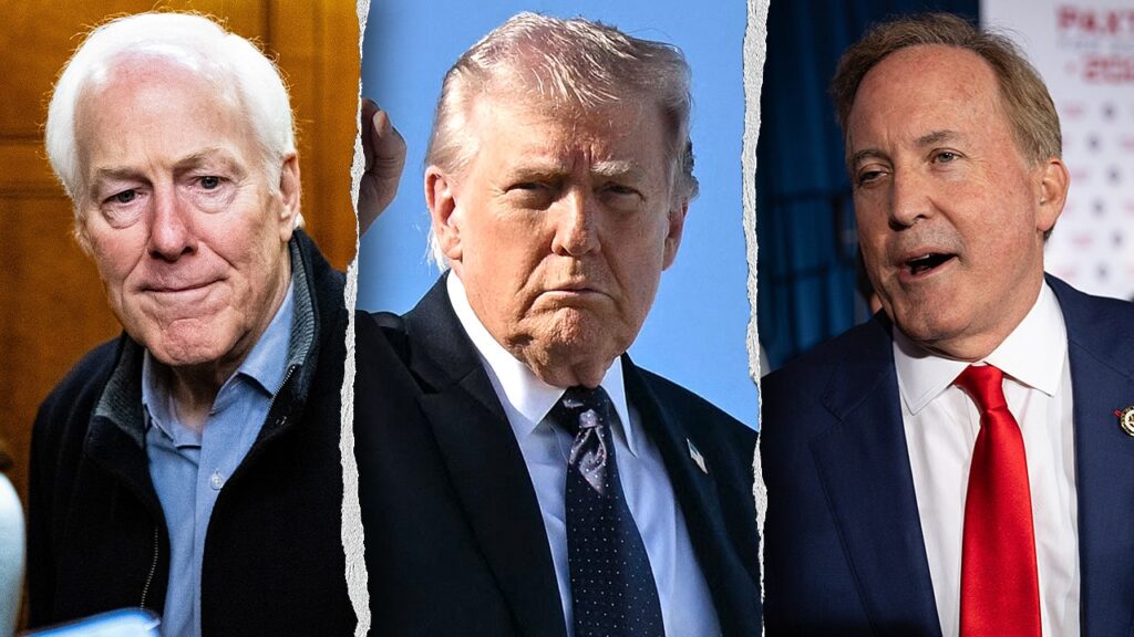 Trump flexes MAGA muscle in Texas Senate runoff clash between Cornyn and Paxton Trump flexes MAGA muscle in Texas Senate runoff clash between Cornyn and Paxton