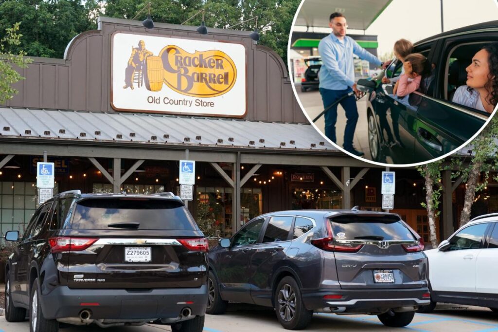 Cracker Barrel giving away free gas amid record-high fuel costs — just in time for summer road trips