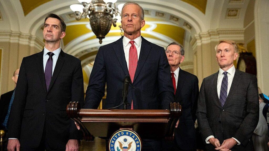 Senate GOP erupts over Trump DOJ ‘anti-weaponization’ fund, punts ICE, Border Patrol funding Senate GOP erupts over Trump DOJ ‘anti-weaponization’ fund, punts ICE, Border Patrol funding