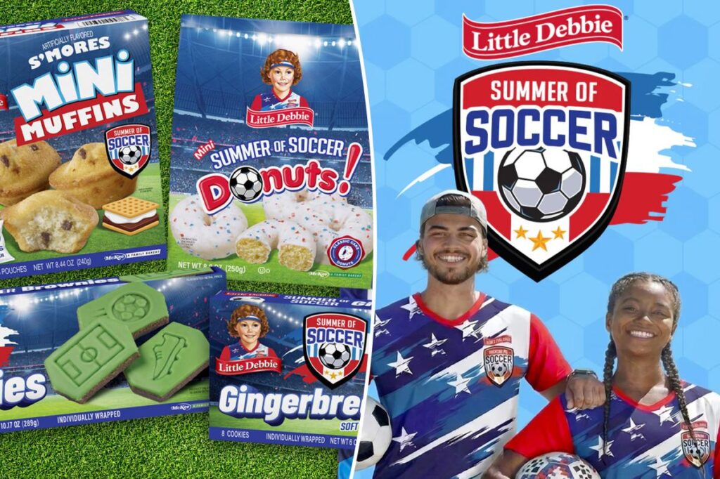 Little Debbie gets in on World Cup 2026 fever with new ‘Summer of Soccer’ snacks for diehard fans Little Debbie gets in on World Cup 2026 fever with new ‘Summer of Soccer’ snacks for diehard fans