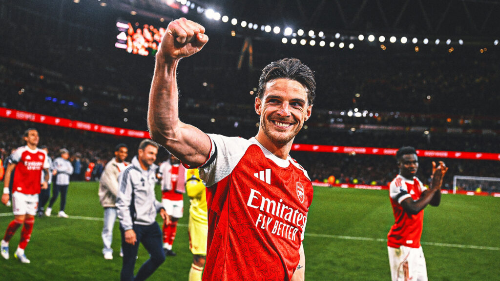 Declan Rice On Why He’s A ‘Big-Game Player’ As Arsenal Eyes UCL, EPL Double Declan Rice On Why He’s A ‘Big-Game Player’ As Arsenal Eyes UCL, EPL Double