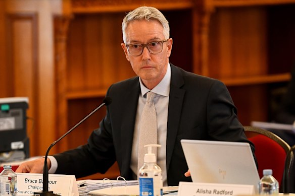 Crime and Corruption Commission Chair Bruce Barbour.