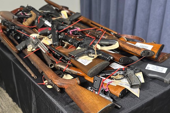 Victoria Police backed Ken Lay’s recommendation to cap the number of guns a person could own.