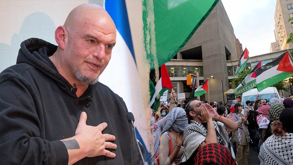 Fetterman warns Democrats must confront ‘rising antisemitism problem’ after clashes outside NYC synagogues