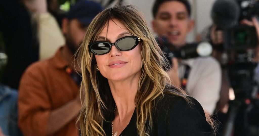 Heidi Klum Stepped Out in a Sheer Top, But Her Chic Loafers Style Stole the Show