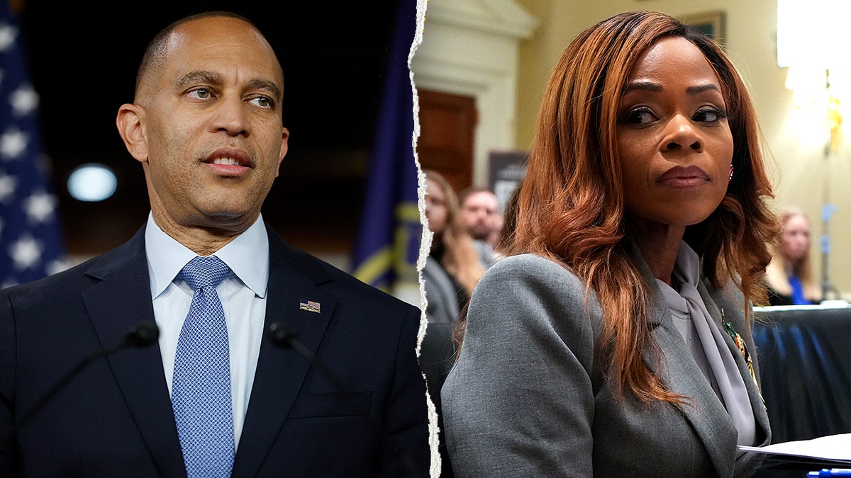 Split of Hakeem Jeffries and Sheila Cherfilus-McCormick