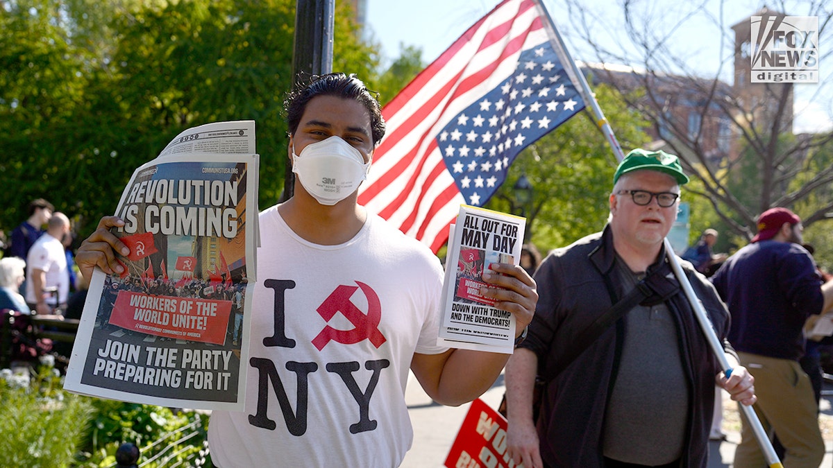 may day protesters