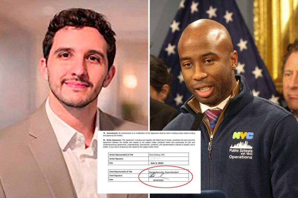NYC Schools Chancellor Kamar Samuels signed improper 0K contract with unapproved vendor — and let his deputy take the fall