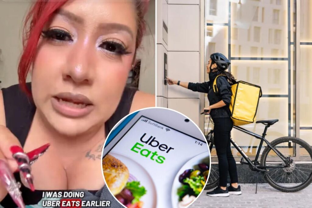 Uber Eats driver outsmarts customers’ scheme to score free food — and takes it for herself: ‘Ain’t gonna play me’
