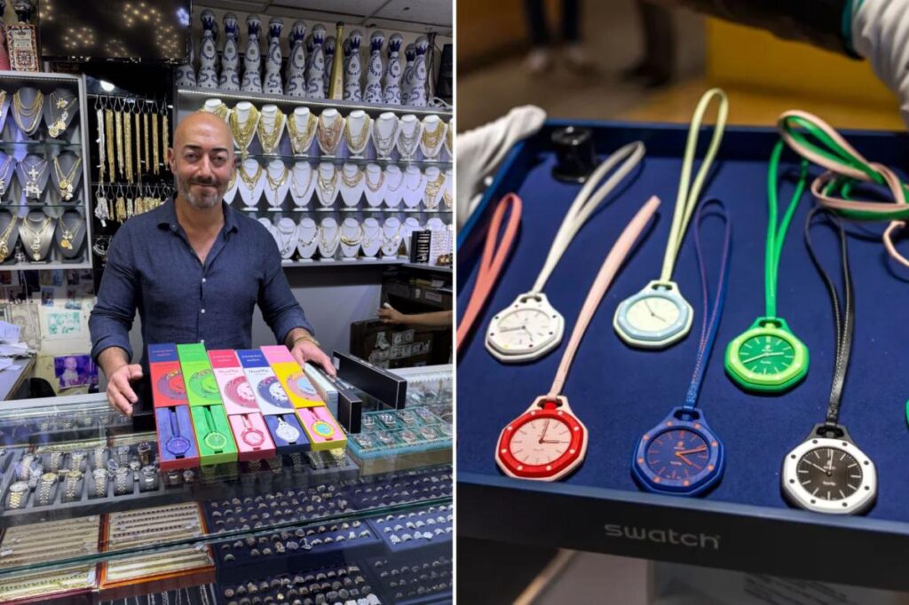 Exclusive | Greedy resellers hawking Swatch watches on eBay and in Diamond District for K+