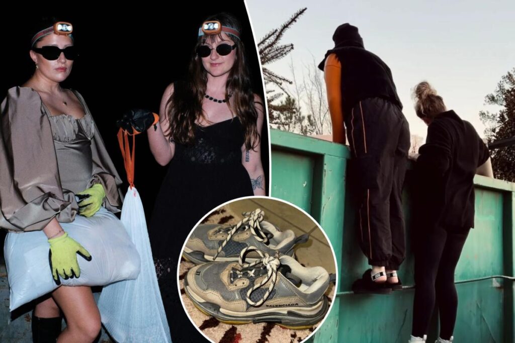 Exclusive | We dumpster-dived spoiled rich kids’ wasteful trash — and flew to Europe with the proceeds