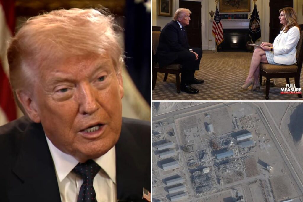 Trump vows to confiscate Iran’s nuclear material, says it’s monitored by Space Force Trump vows to confiscate Iran’s nuclear material, says it’s monitored by Space Force