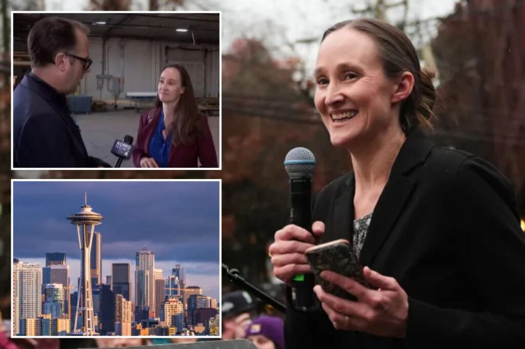 Socialist Seattle mayor’s interview cut short as staff blocks questions on gun violence, surveillance