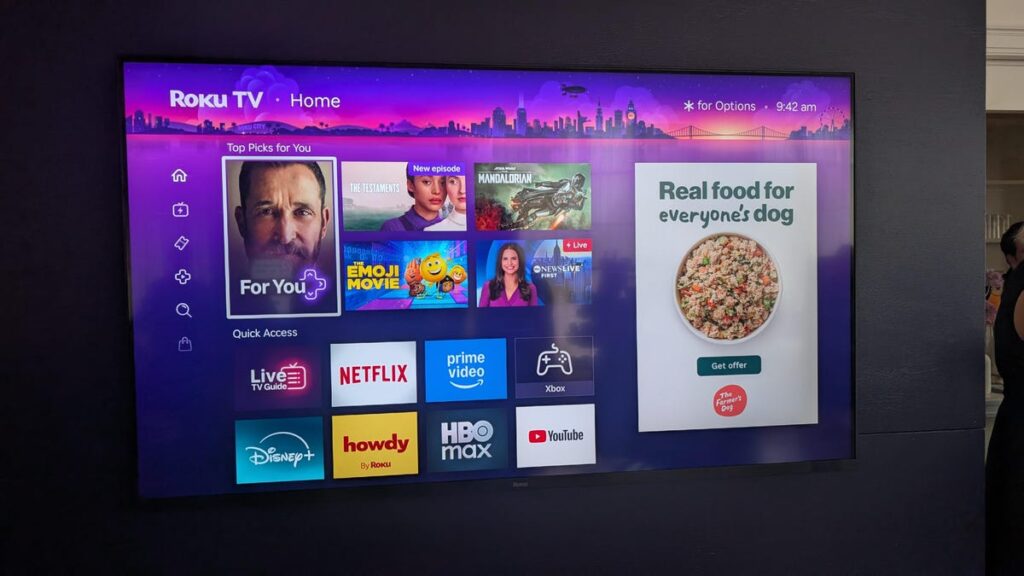 Roku’s New Home Screen Has More Personalization… and a Large Ad Roku’s New Home Screen Has More Personalization… and a Large Ad