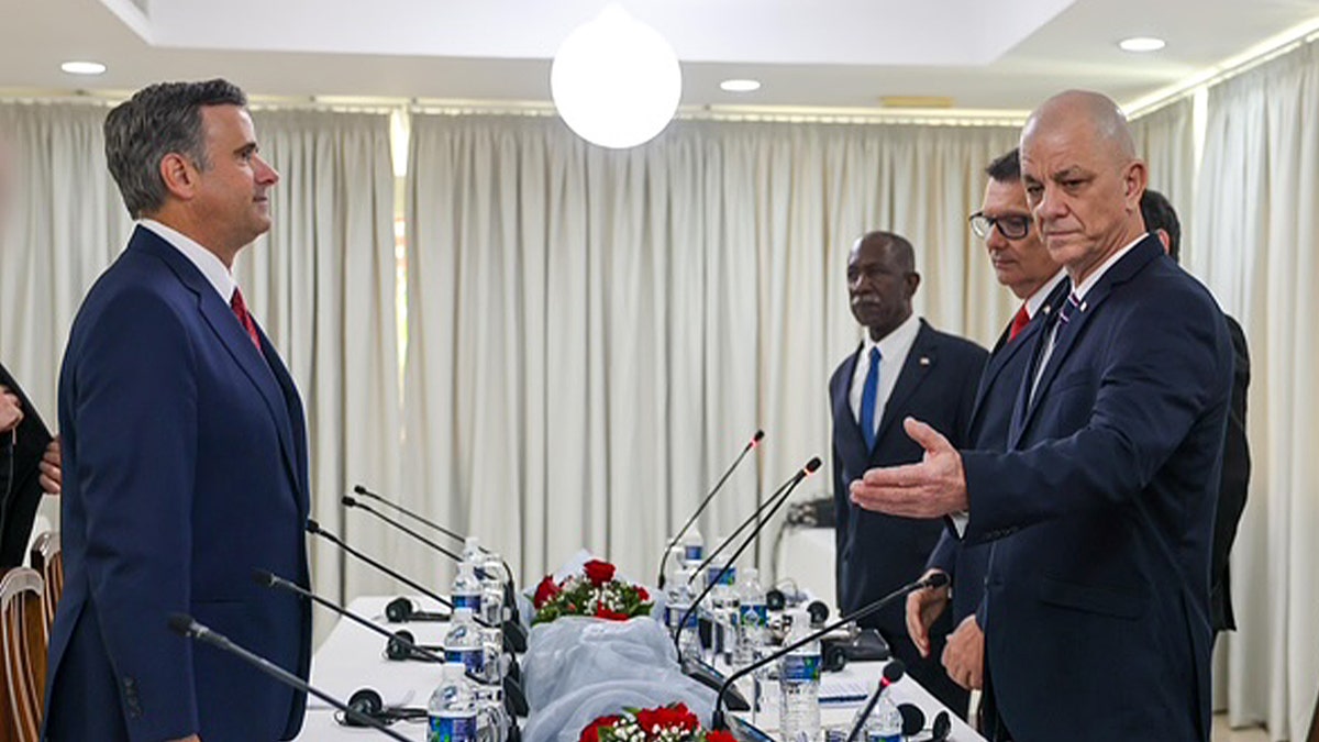 CIA Director John Ratcliffe meeting with Cuban Ministry of the Interior counterparts in Havana
