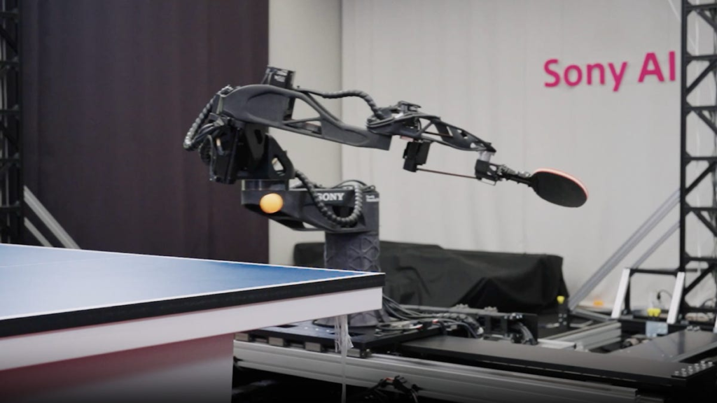 Sony’s AI Robot Can Probably Beat You at Table Tennis