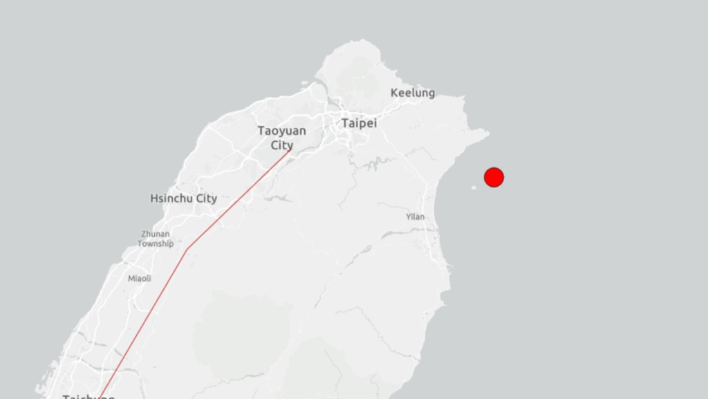 Magnitude-5.6 earthquake strikes Taiwan region, GFZ says