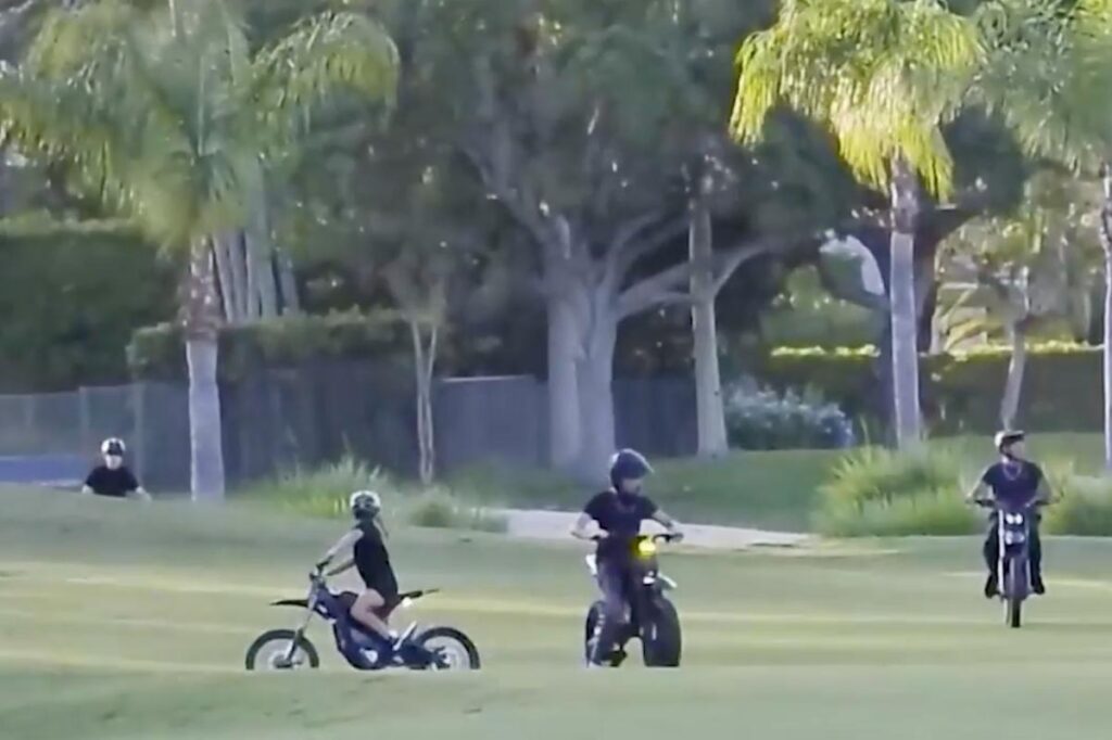 Video shows teens carving up golf course greens in reckless stunt, police say