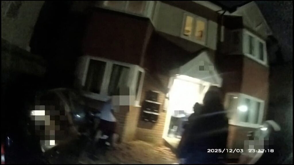 Henry Nowak stabbing: Key moments from police bodycam footage