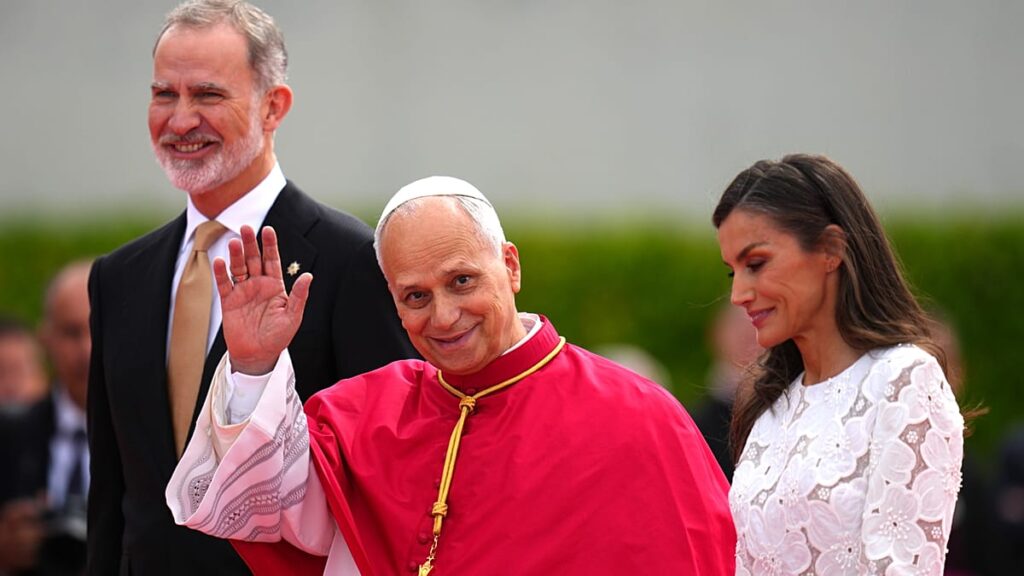 Pope Leo XIV calls for national unity on first day in Spain Pope Leo XIV calls for national unity on first day in Spain