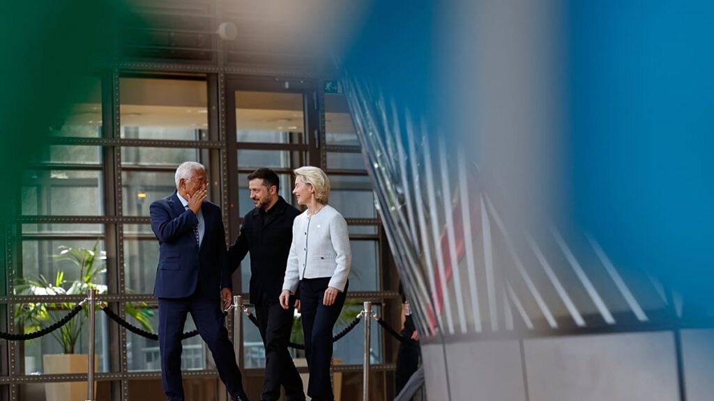 From Évian to Brussels: Inside a whirlwind week of intense diplomacy From Évian to Brussels: Inside a whirlwind week of intense diplomacy