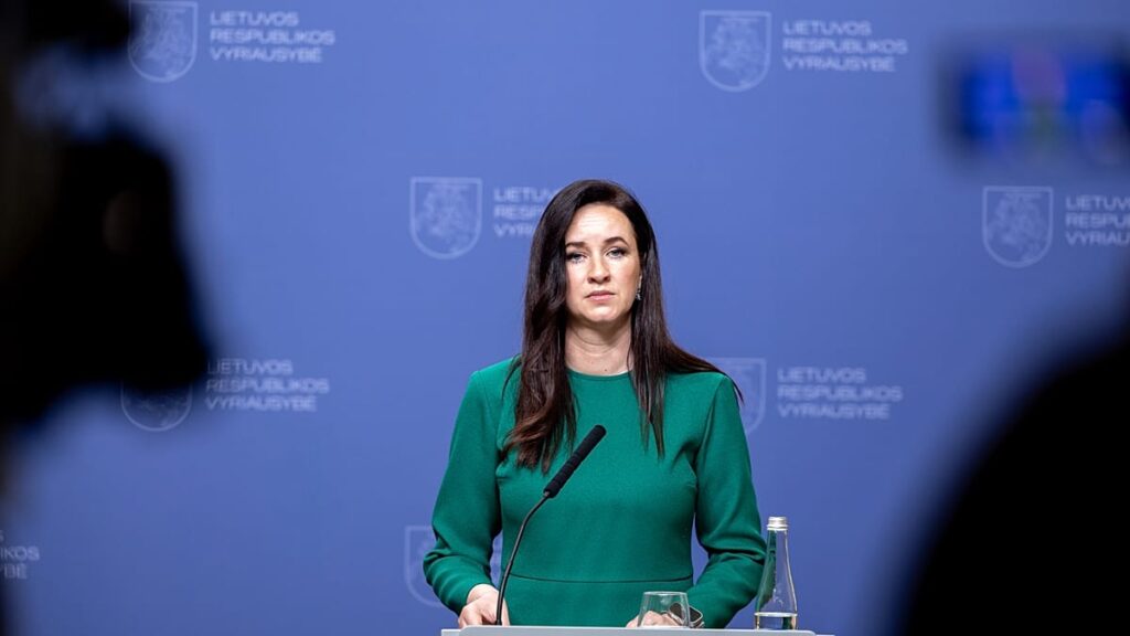 Lithuania PM Ruginienė resigns after less than a year in office Lithuania PM Ruginienė resigns after less than a year in office