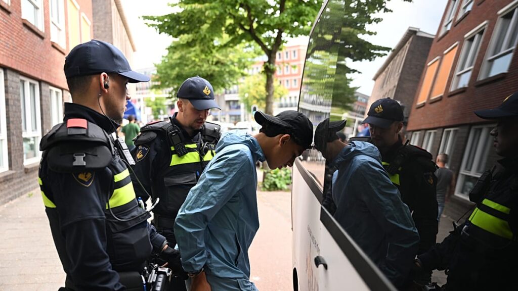 Morocco’s World Cup win sparks celebrations and clashes in the Hague