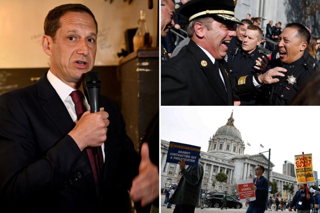 San Francisco Mayor Daniel Lurie’s B gives huge raise to cops, fire and avoids mass layoffs San Francisco Mayor Daniel Lurie’s B gives huge raise to cops, fire and avoids mass layoffs