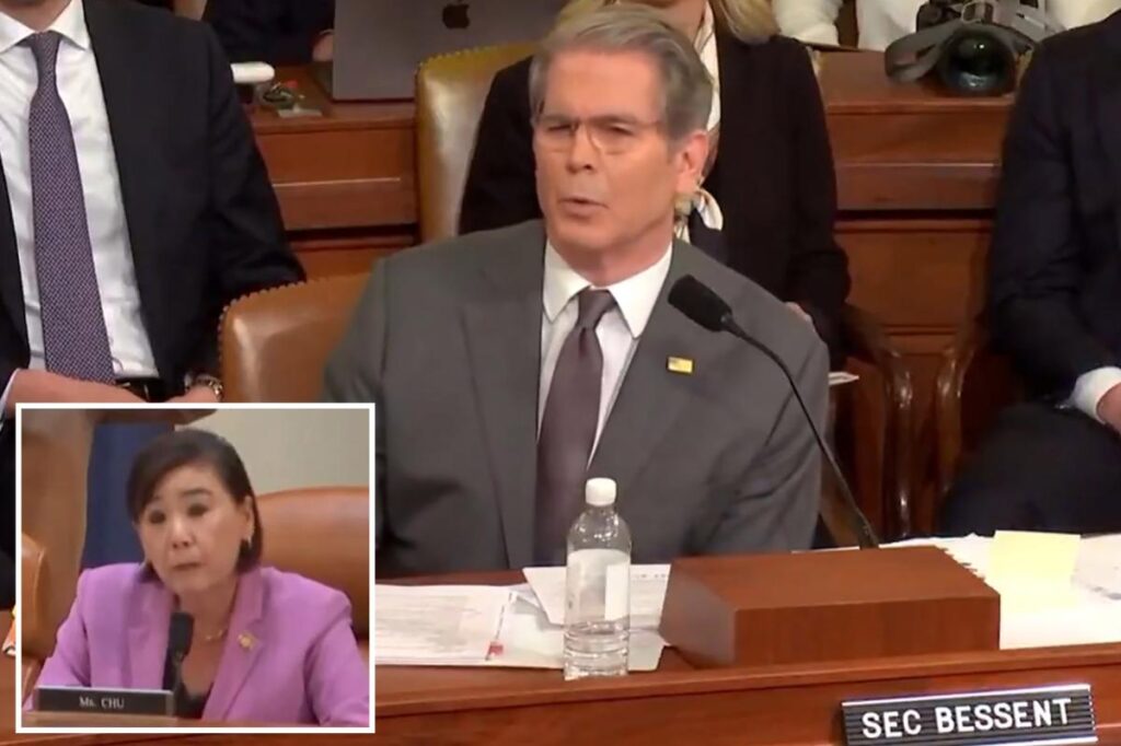 California Rep’s jaw-dropping reply when Scott Bessent asks question every 10th grader can answer