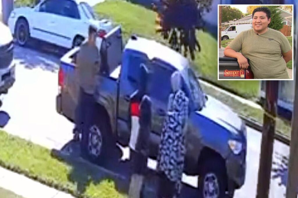 Marine veteran fights off 4 hooded teens who tried to carjack him at gunpoint in broad daylight Marine veteran fights off 4 hooded teens who tried to carjack him at gunpoint in broad daylight
