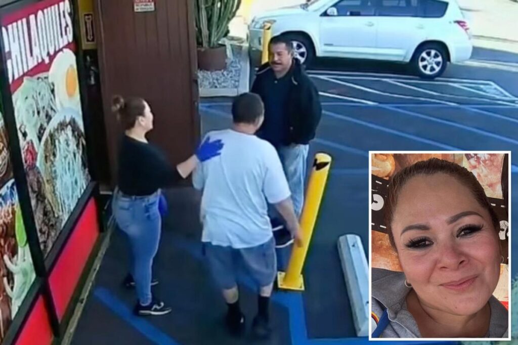 Dramatic moment heroic SoCal restaurant owner flies into action to save choking customer