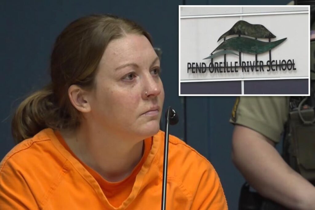 Teacher, 35, charged with incest after allegedly having sex with her two adopted teens