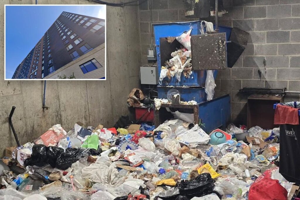 Woman in state of ‘paranoia’ falls 10 stories down trash chute in New Jersey apartment complex Woman in state of ‘paranoia’ falls 10 stories down trash chute in New Jersey apartment complex