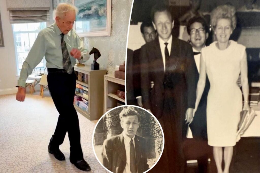 Britain’s oldest dancer vows to ‘keep on grooving’ at 100 as his latest viral video hits 1.5M views
