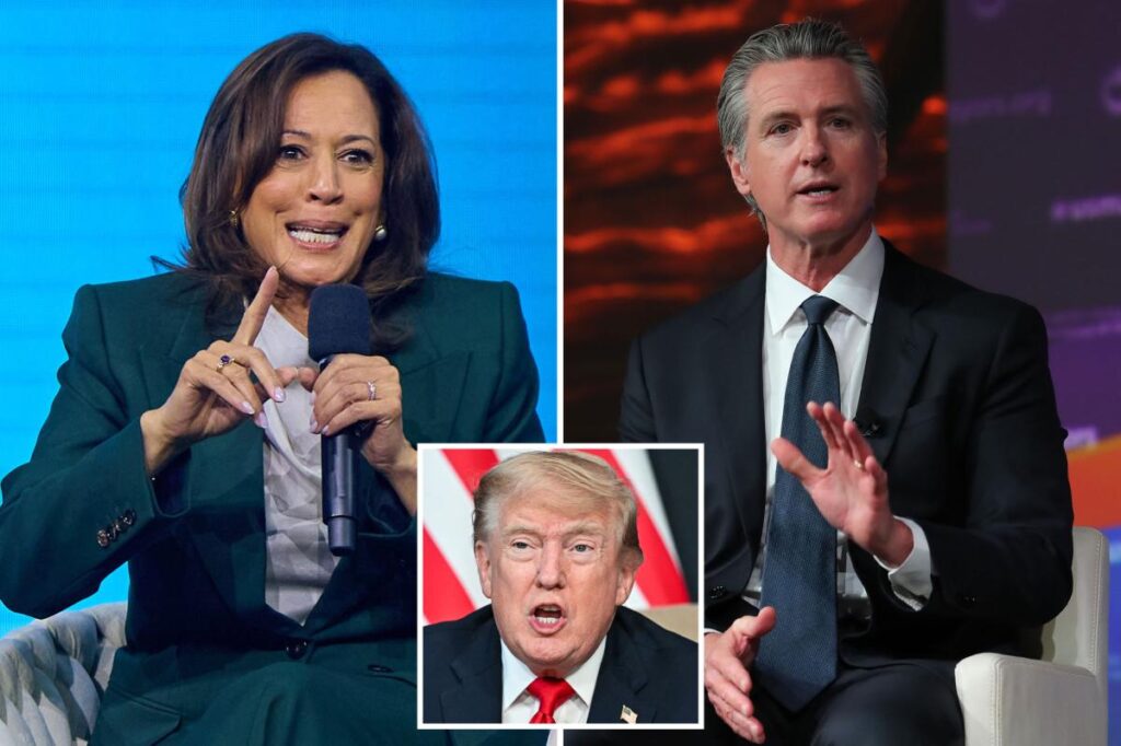Kamala Harris gives two-word reaction to DOJ probe of 2028 rival Gavin Newsom Kamala Harris gives two-word reaction to DOJ probe of 2028 rival Gavin Newsom