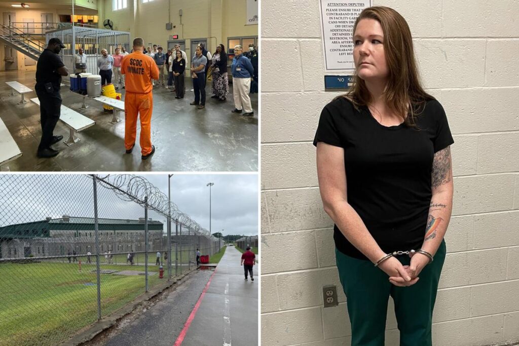 Prison nurse charged with having sex with inmate and smuggling him phone that had graphic proof