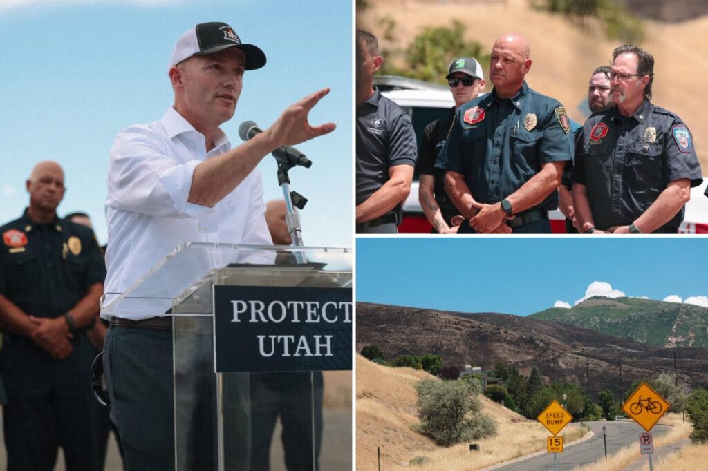 Utah declares state of emergency — and restricts fireworks as US largest wildfire grows