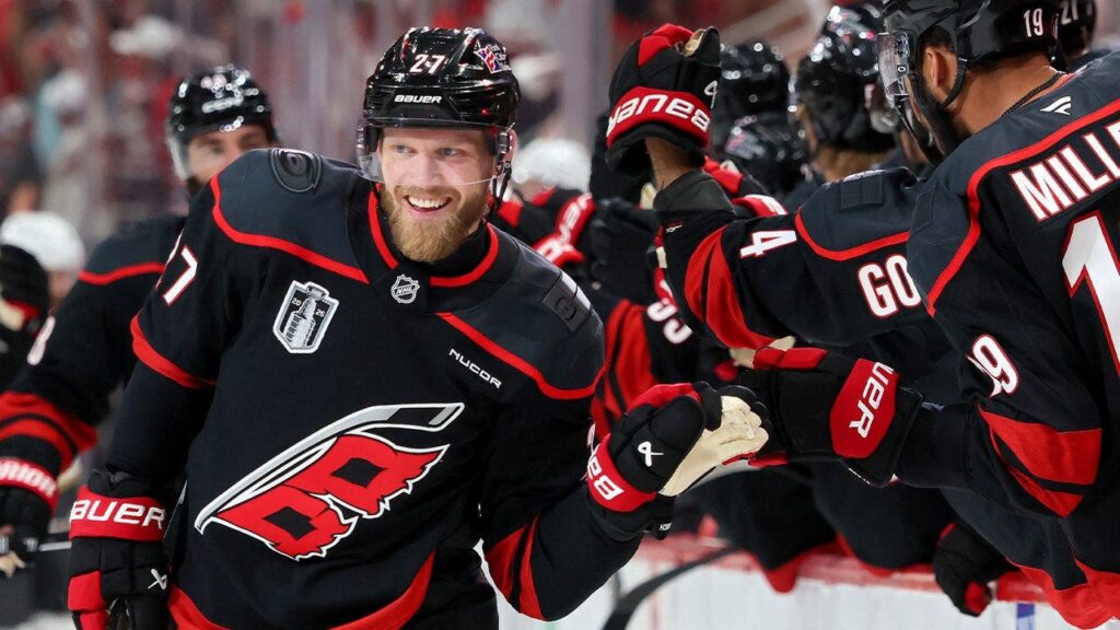 Carolina Hurricanes not wasting any time, score on first shot of Stanley Cup Final