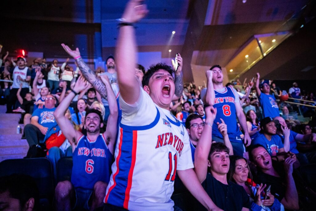 Trump’s Knicks Game 3 Attendance Sparks Debate, Pushback From Some Fans