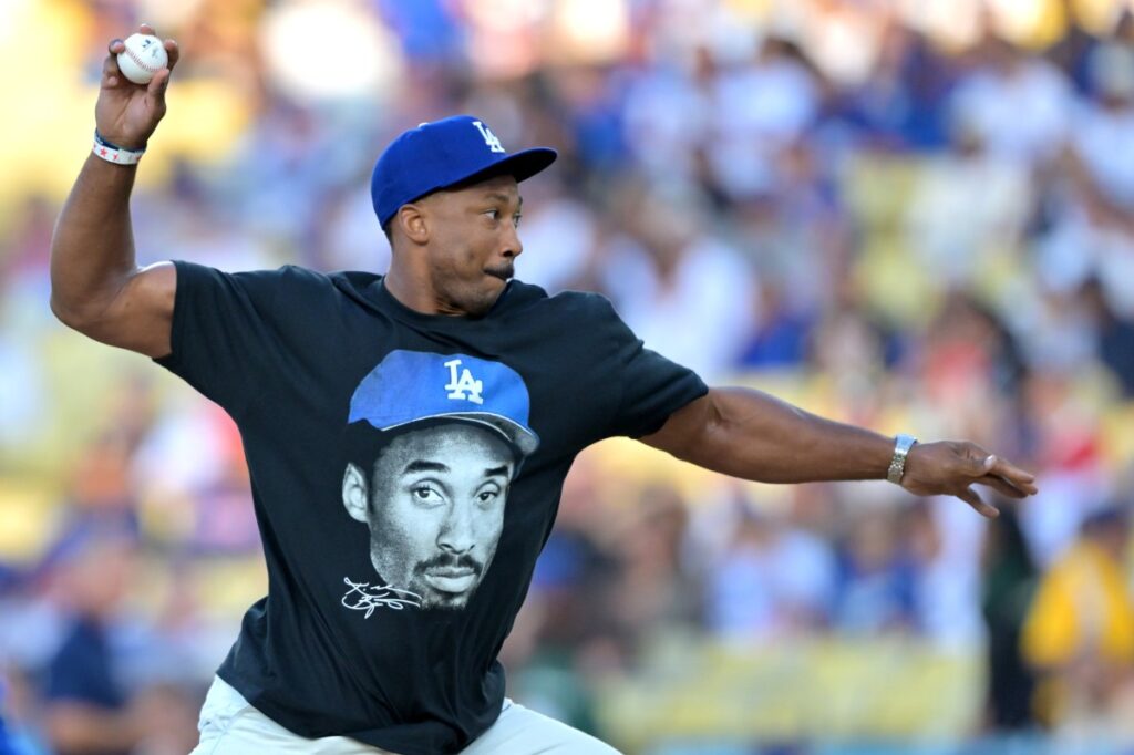 New Rams Star Myles Garrett Wins Over Los Angeles at Dodgers Game
