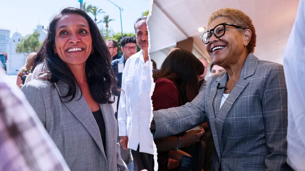 LA mayoral race heads to November runoff as Karen Bass faces Mamdani-style socialist