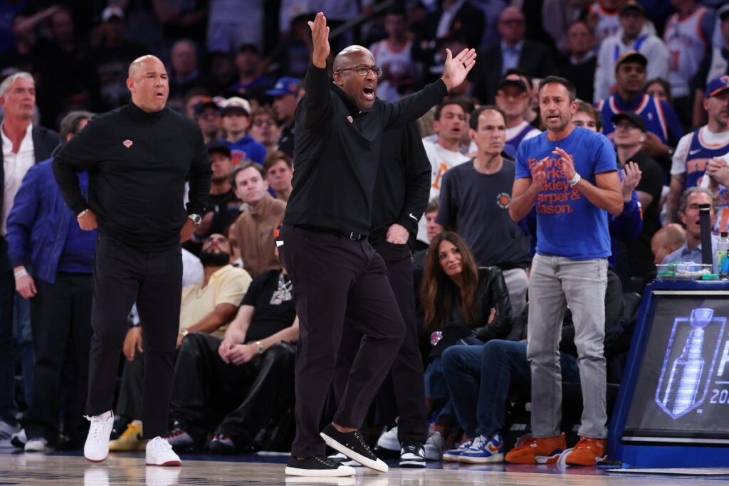 Mike Brown Rips Officiating After Knicks’ Game 3 NBA Finals Loss to Spurs Mike Brown Rips Officiating After Knicks’ Game 3 NBA Finals Loss to Spurs