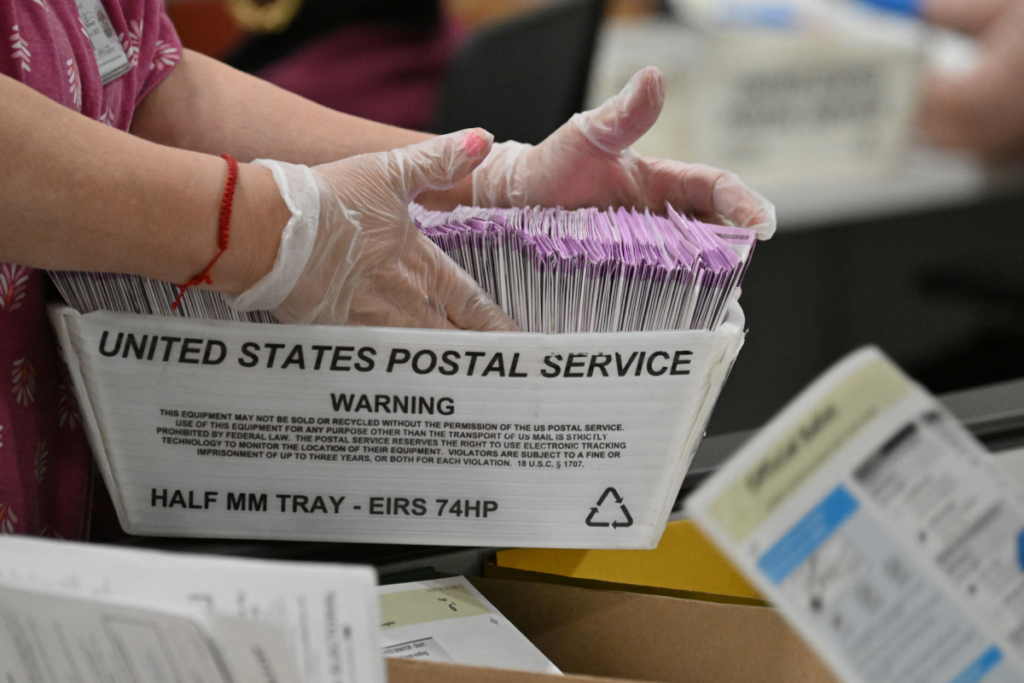 The States That Could Clash With USPS Over Mail-In Ballots