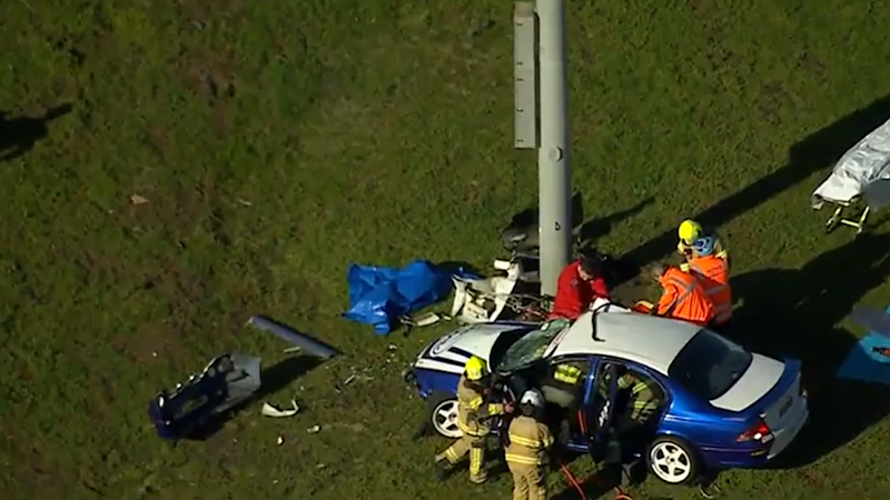 Driver dies in crash during racing event at Calder Park Raceway Driver dies in crash during racing event at Calder Park Raceway
