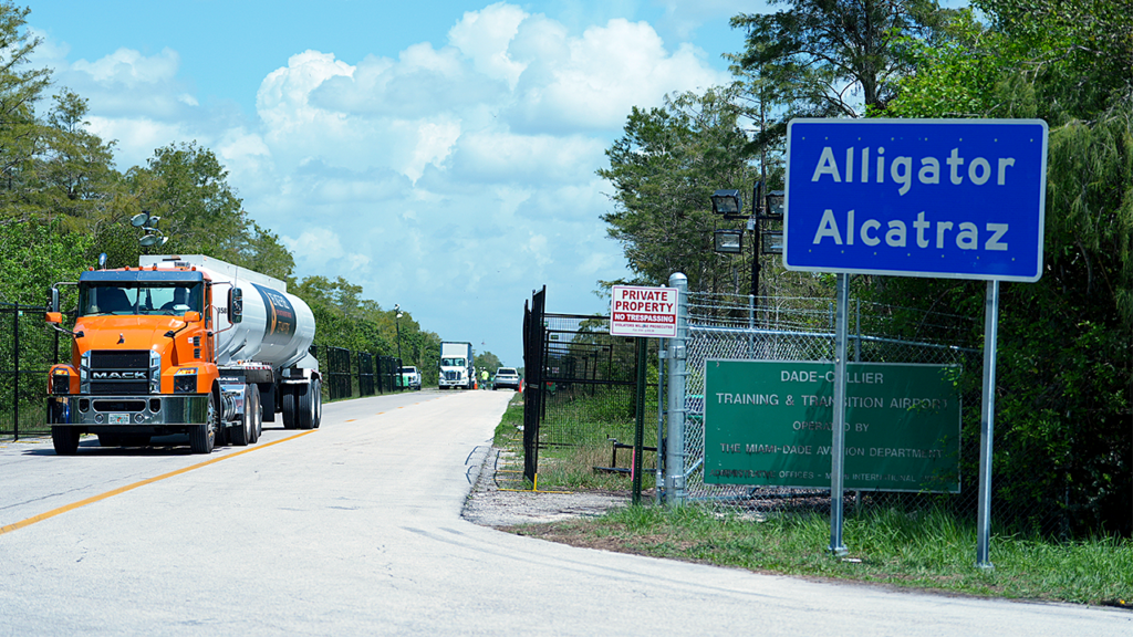 DHS moves all detainees out of ‘Alligator Alcatraz’ amid hurricane concerns DHS moves all detainees out of ‘Alligator Alcatraz’ amid hurricane concerns